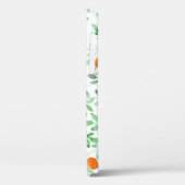 グリーンオレンジタンジェリンプロヴァンスウォーターカラー Case-Mate iPhoneケース (裏面 / 左)