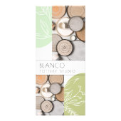 グリーンオーガニッククリエイティブマーケティングラックカード ラックカード (正面)