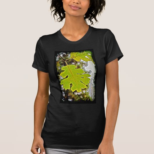グリーンオークリーフHDR Tシャツ (正面)