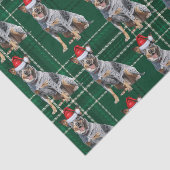 グリーンオーストラリアキャトルドッグクリスマスホリデー 薄葉紙 (詳細)