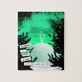 グリーンオーロライグルーパズルバイサラモトラネス ジグソーパズル