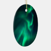 グリーンオーロラノーザンライト セラミックオーナメント (右)