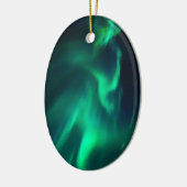 グリーンオーロラノーザンライト セラミックオーナメント (左)