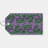 グリーンオ葉リーブカスタム石鹸ラベル ギフトタグ (裏面横)