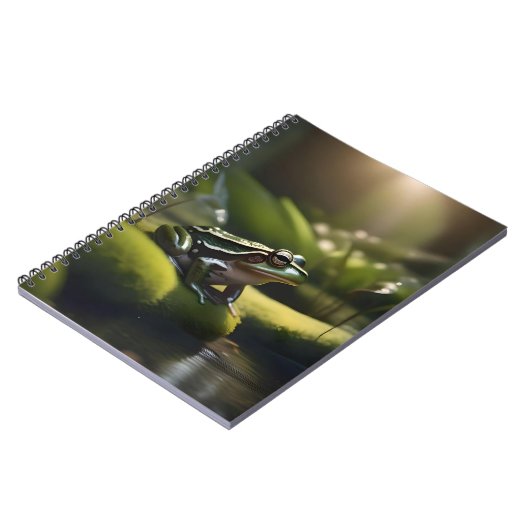 グリーンカエルの森の生活 ノートブック (左側)