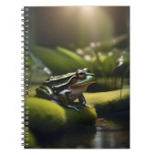 グリーンカエルの森の生活 ノートブック (正面)