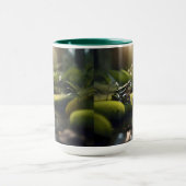 グリーンカエルの森の生活 マグカップ (中央)