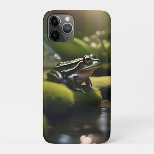 グリーンカエルの森の生活 Case-Mate iPhoneケース (裏)