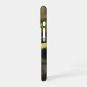 グリーンカエルの森の生活 iPhone 16ケース (左側面)
