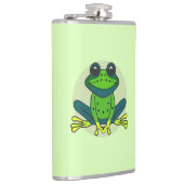 グリーンカエルの漫画 フラスク (右)