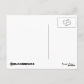 グリーンカエルはがき。 ポストカード (裏面)