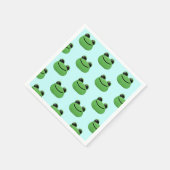 グリーンカエルパーティー スタンダードカクテルナプキン (角)