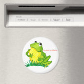 グリーンカエル丸い磁石 マグネット (インサイチュ (食洗機))