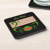 グリーンカエル低音 コースター (左側)