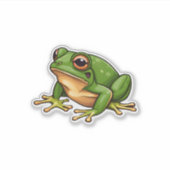 グリーンカエル防水 シール (正面)