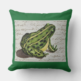 グリーンカエル アウトドアクッション