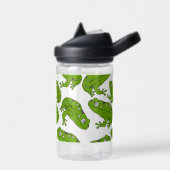 グリーンカエル ウォーターボトル (左面)