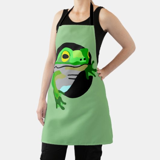 グリーンカエル エプロン (インサイチュ)