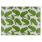 グリーンカエル カッティングボード (正面)