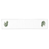 グリーンカエル ショートテーブルランナー (横)