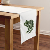 グリーンカエル ショートテーブルランナー (インサイチュ)