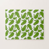 グリーンカエル ジグソーパズル (横)