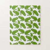 グリーンカエル ジグソーパズル (縦)