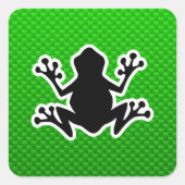 グリーンカエル スクエアシール (正面)