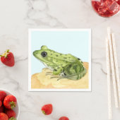 グリーンカエル スタンダードカクテルナプキン (インサイチュ)