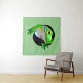 グリーンカエル タペストリー (インサイチュ(横))