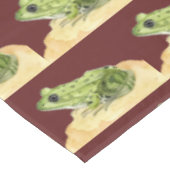 グリーンカエル テーブルクロス (アングル)