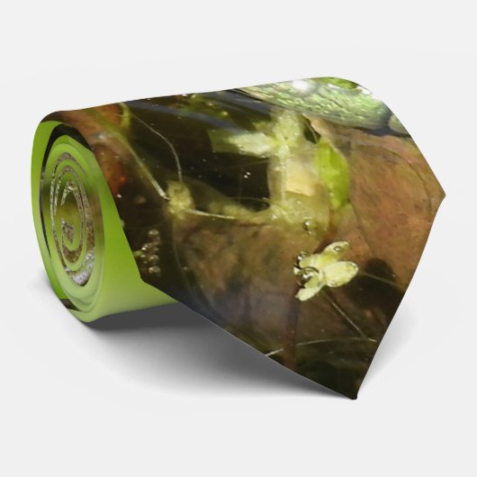 グリーンカエル ネクタイ (ロール)