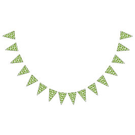 グリーンカエル バンティングフラッグ