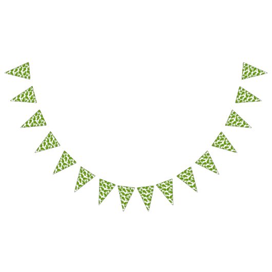 グリーンカエル バンティングフラッグ (全)