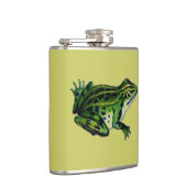 グリーンカエル フラスク (右)