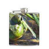 グリーンカエル フラスク (正面)