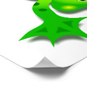 グリーンカエル ポスター (角)