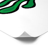 グリーンカエル ポスター (角)