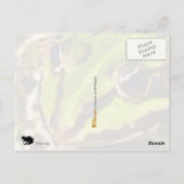 グリーンカエル ポストカード (裏面)