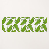 グリーンカエル ヨガマット (正面(横))