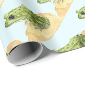 グリーンカエル ラッピングペーパー (ロールコーナー)