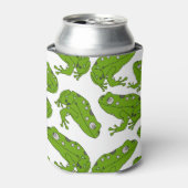 グリーンカエル 缶クーラー (缶正面)