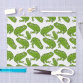 グリーンカエル 薄葉紙 (クラフト)
