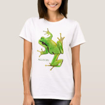 グリーンカエルTシャツ