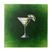 グリーンカクテルabsinthe タイル (正面)