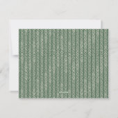 グリーンカジュアルハッカラフルプホリデーズファイブフォト シーズンカード (裏面)