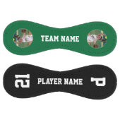 グリーンカスタムソフトボール選手の写真名と番号 ソフトボール (パネル)