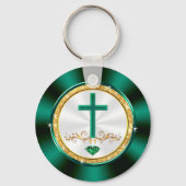 グリーンカスタムチャーチ・キーチェーン牧師の騎士団 キーホルダー (裏面)