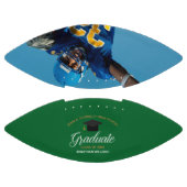 グリーンカスタム卒業高校卒業写真 アメリカンフットボール (パネル)