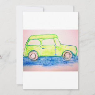 グリーンカッコいいカー